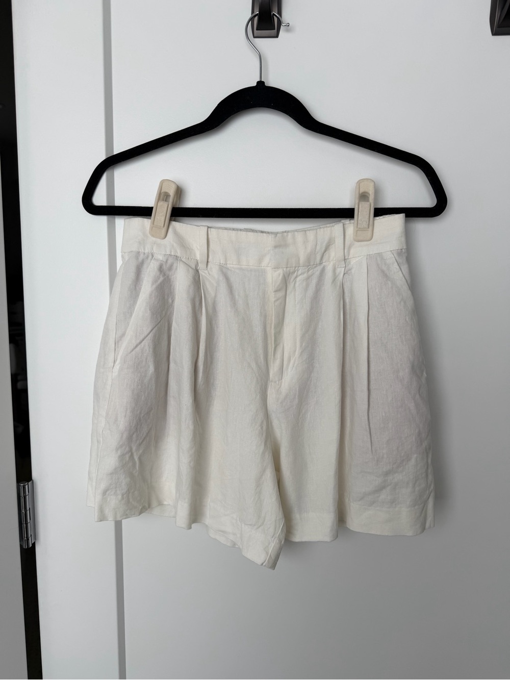 Gap High-rise Linen Blend Shorts